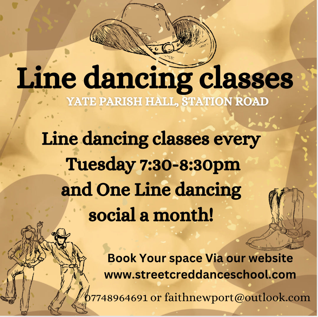 Weekly line dancing classes