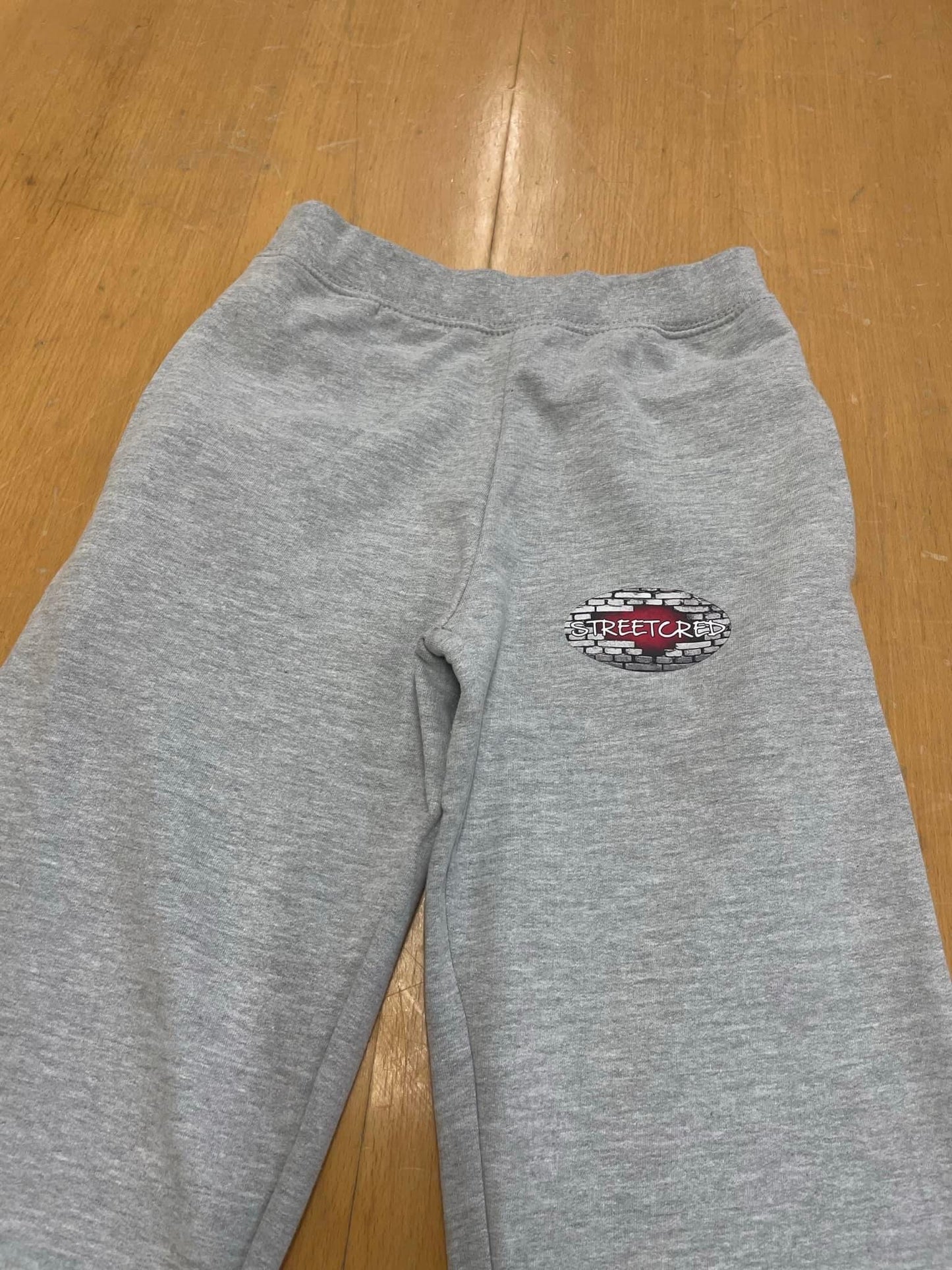 StreetCred Grey Trackie Bottoms