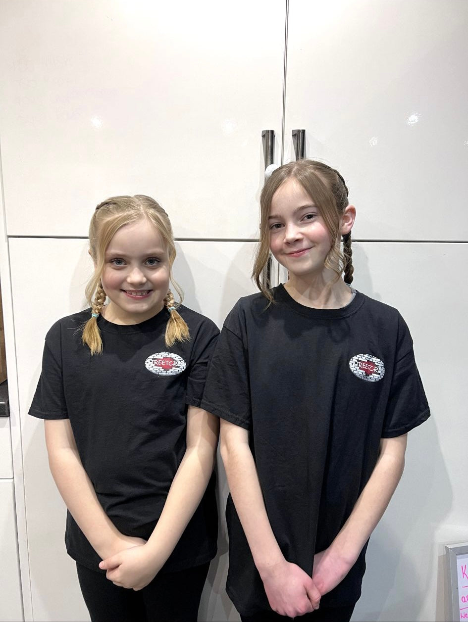 StreetCred Black/Red Tshirt Children